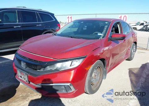 2019 Honda Civic Lx из США, поврежденный, VIN 2HGFC2F6XKH501020